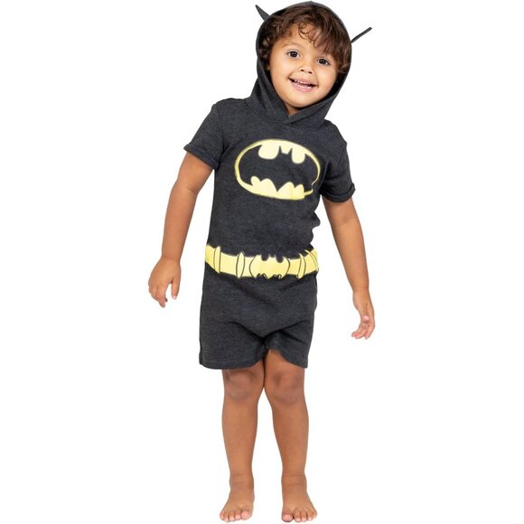 DC Comics Justice League Batman Baby/Toddler Romper - Picture 2 of 2